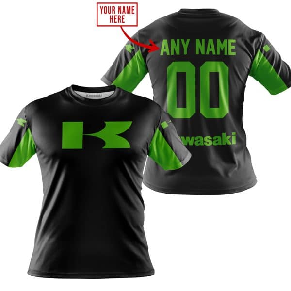CUSTOM NAME RACING - LIMITED EDITION - KAWASAKI - GREEN - Image 3