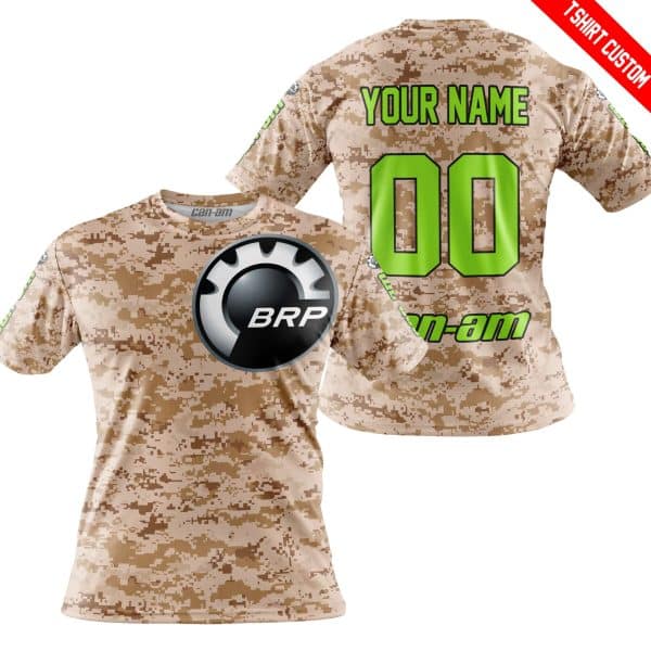 LIMITED EDITION PRODUCTS - US MARINE - CAN AM RACING - CUSTOM NAME - GREEN 1 - Image 3