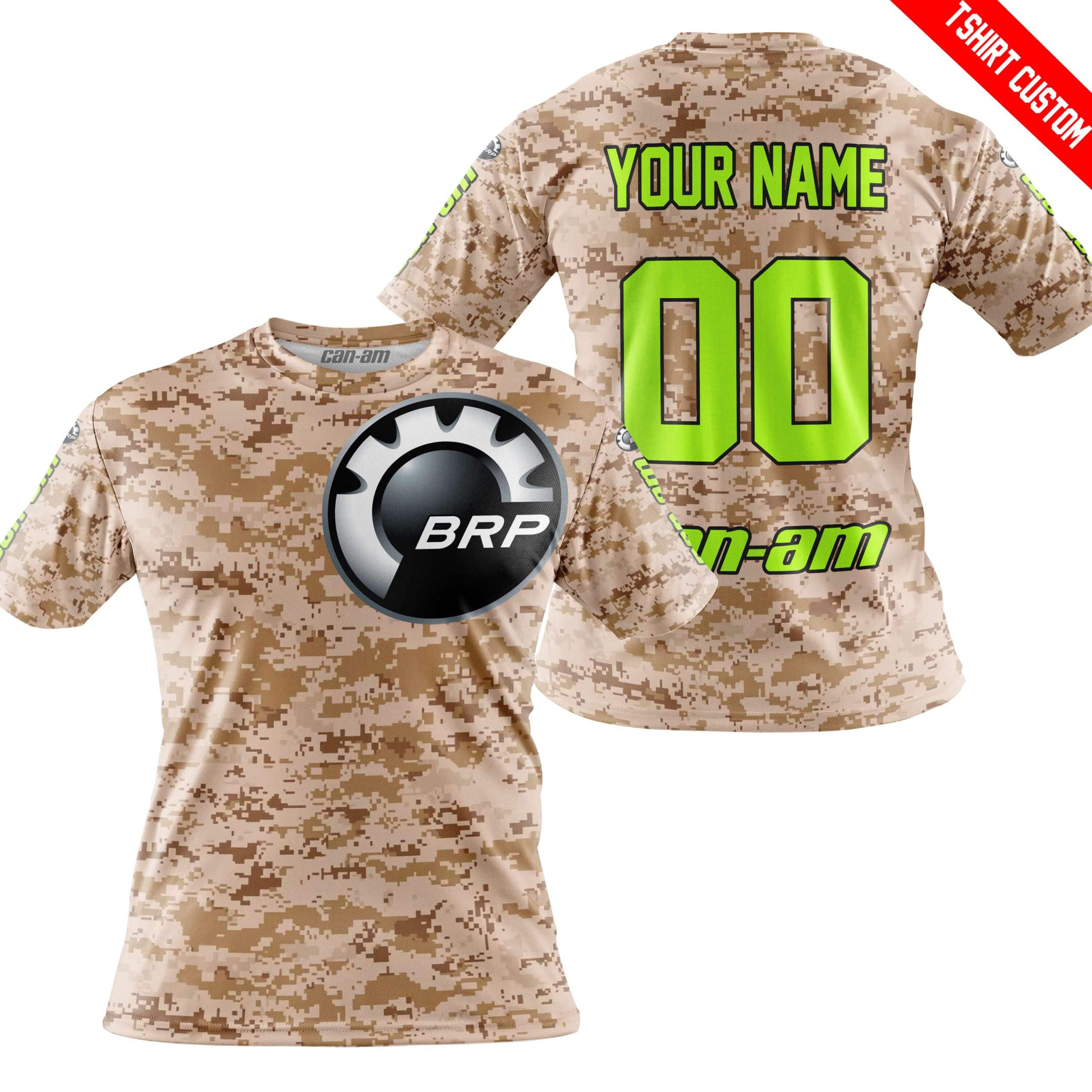 LIMITED EDITION PRODUCTS - US MARINE - CAN AM RACING - CUSTOM NAME - NEON - Image 3