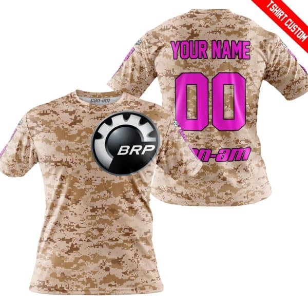 LIMITED EDITION PRODUCTS - US MARINE - CAN AM RACING - CUSTOM NAME - PINK - Image 3