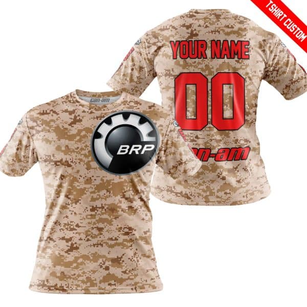 LIMITED EDITION PRODUCTS - US MARINE - CAN AM RACING - CUSTOM NAME - RED - Image 3