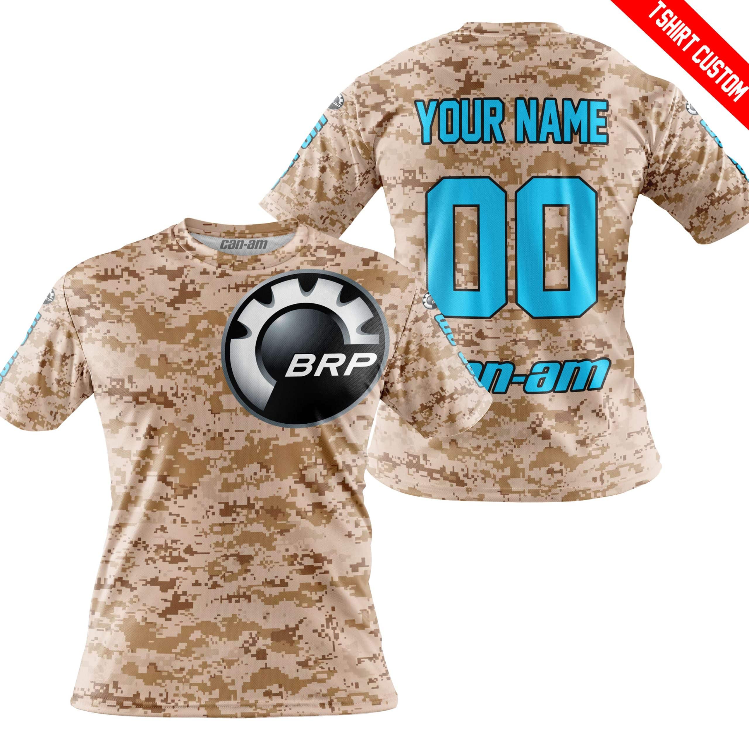 LIMITED EDITION PRODUCTS - US MARINE - CAN AM RACING - CUSTOM NAME - SKY BLUE - Image 3