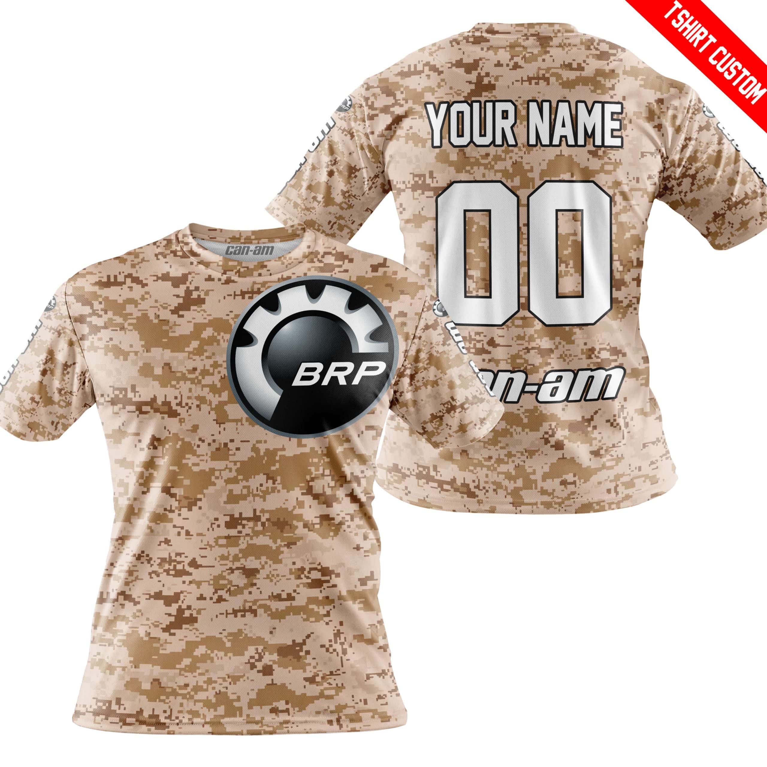 LIMITED EDITION PRODUCTS - US MARINE - CAN AM RACING - CUSTOM NAME - WHITE - Image 3