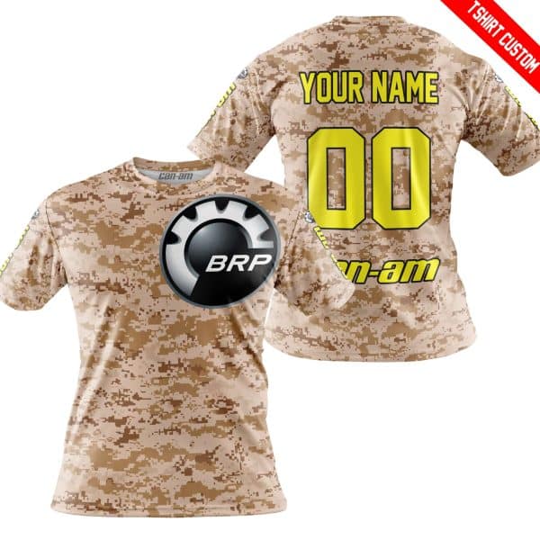 LIMITED EDITION PRODUCTS - US MARINE - CAN AM RACING - CUSTOM NAME - YELLOW - Image 3