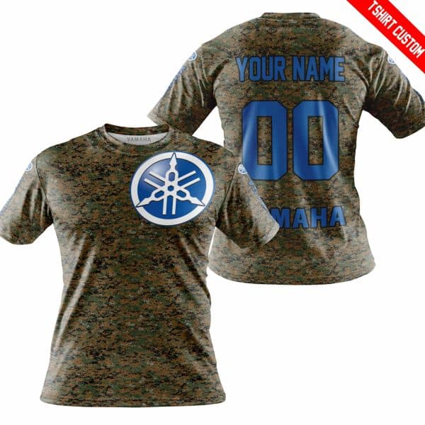 LIMITED EDITION PRODUCTS - US MARINE V1 - YAMAHA BLUE RACING V1 - CUSTOM NAME - Image 2