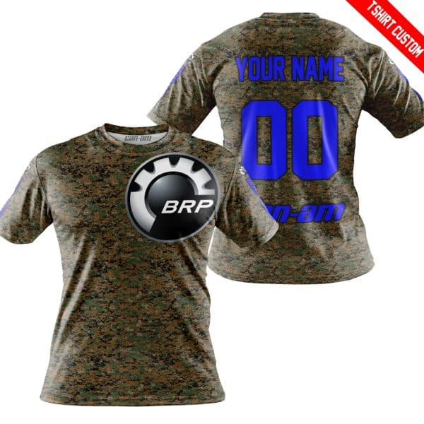 LIMITED EDITION PRODUCTS - US MARINE V1 - CAN AM RACING - CUSTOM NAME - BLUE - Image 3