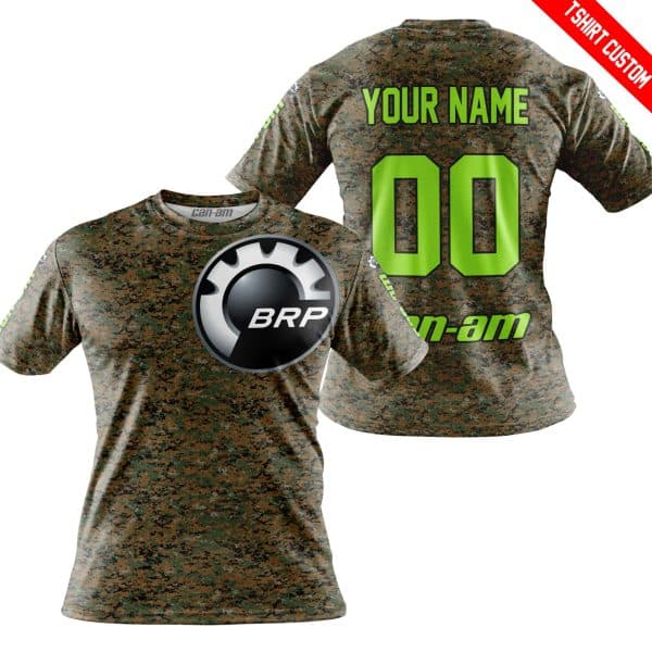LIMITED EDITION PRODUCTS - US MARINE V1 - CAN AM RACING - CUSTOM NAME - GREEN 1 - Image 3
