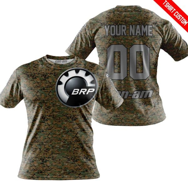 LIMITED EDITION PRODUCTS - US MARINE V1 - CAN AM RACING - CUSTOM NAME - GREY - Image 3