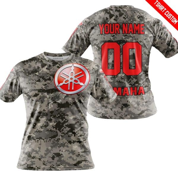 LIMITED EDITION PRODUCTS - US ARMY - YAMAHA RED RACING V1 - CUSTOM NAME - Image 2
