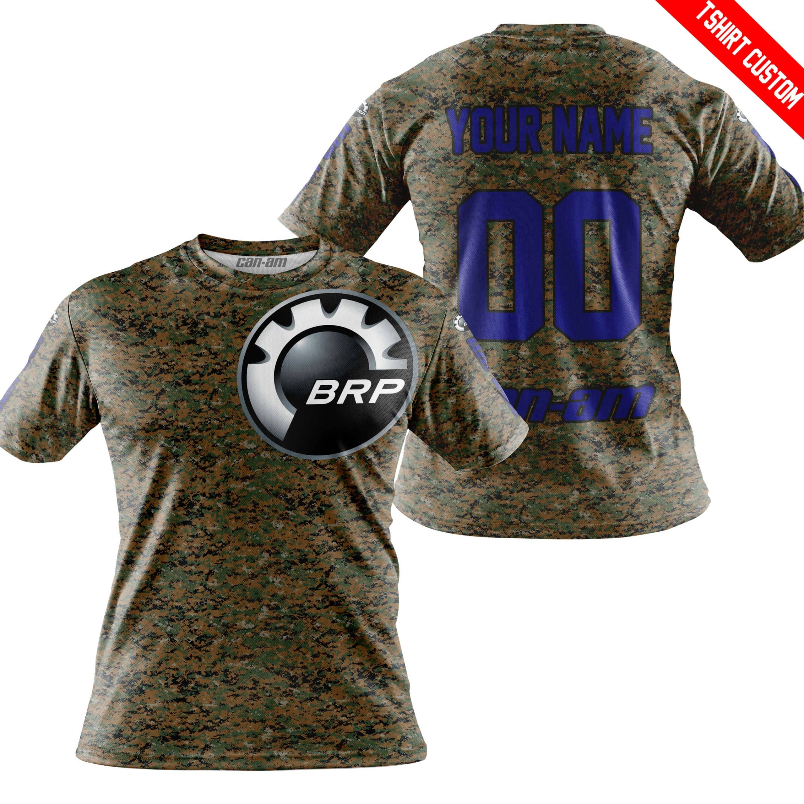 LIMITED EDITION PRODUCTS - US MARINE V1 - CAN AM RACING - CUSTOM NAME - NAVY - Image 3