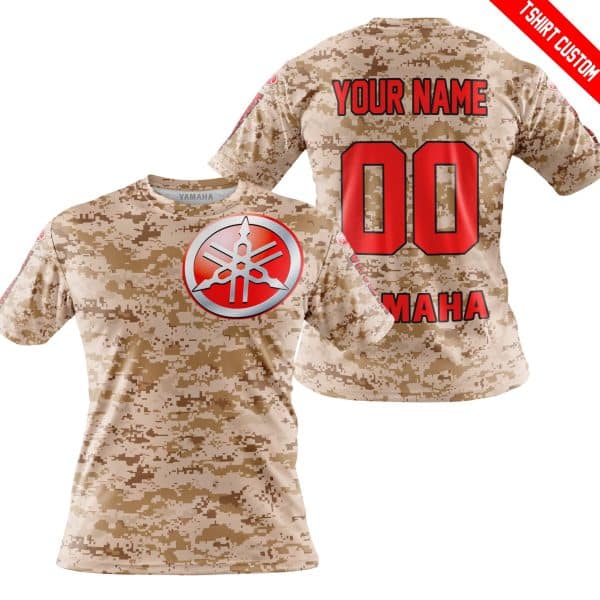 LIMITED EDITION PRODUCTS - US MARINE - YAMAHA RED RACING V1 - CUSTOM NAME - Image 3
