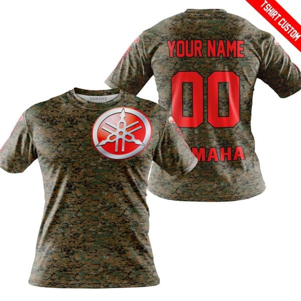 LIMITED EDITION PRODUCTS - US MARINE V1 - YAMAHA RED RACING V1 - CUSTOM NAME - Image 3