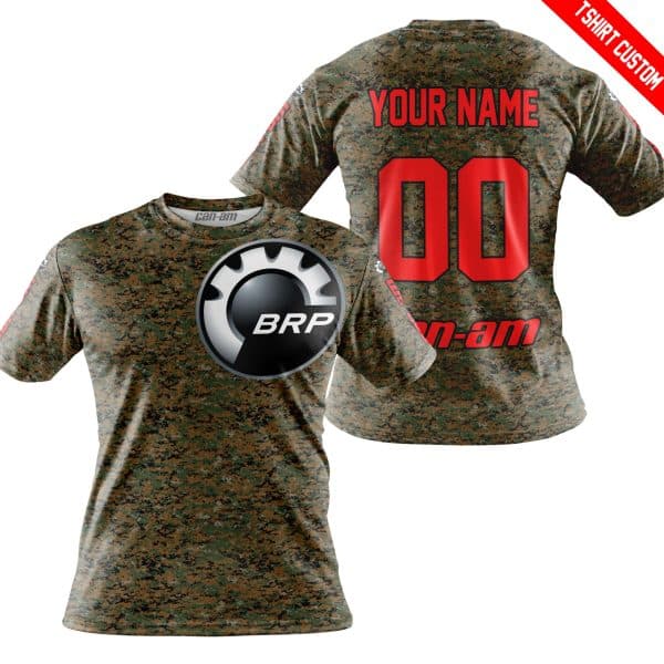 LIMITED EDITION PRODUCTS - US MARINE V1 - CAN AM RACING - CUSTOM NAME - RED - Image 3