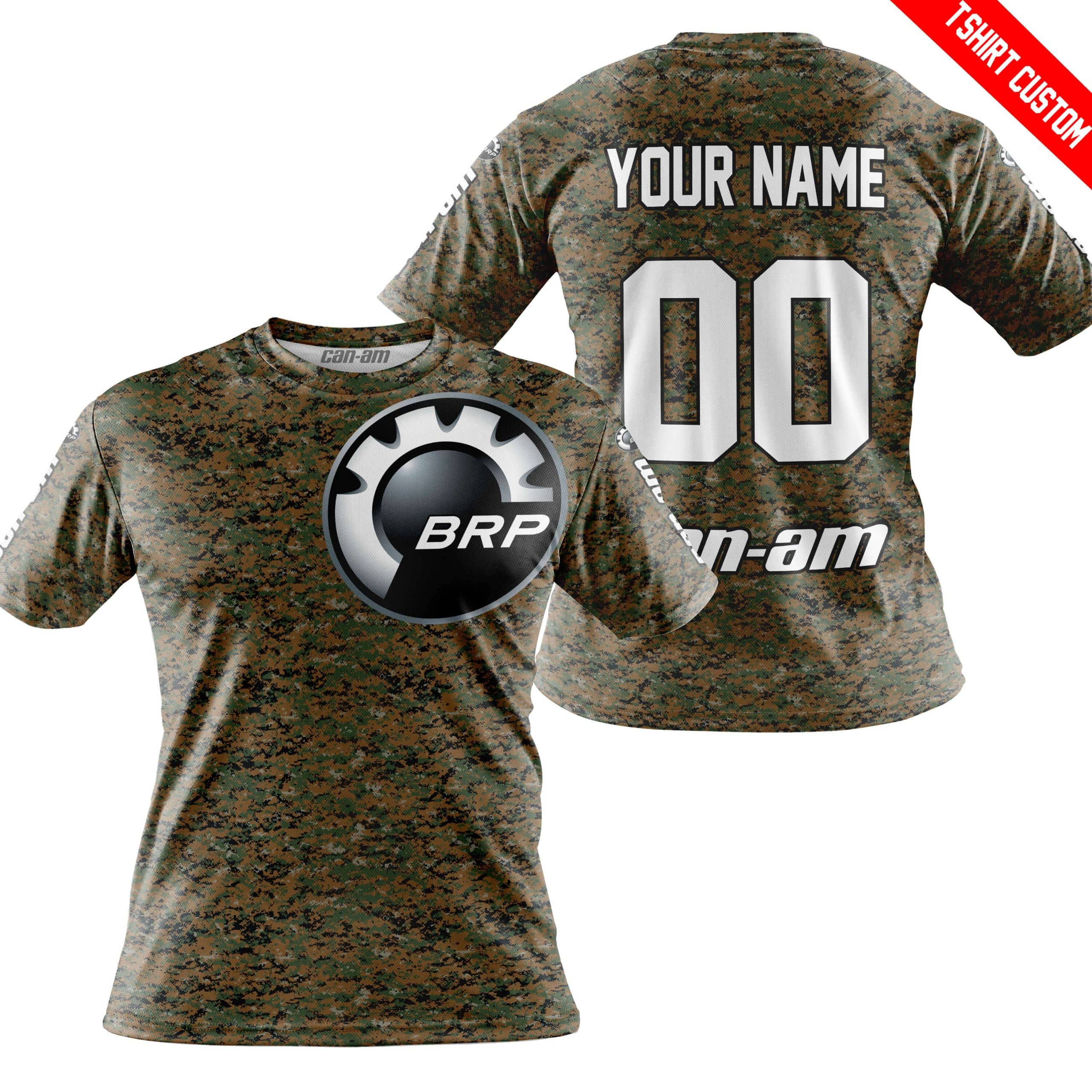 LIMITED EDITION PRODUCTS - US MARINE V1 - CAN AM RACING - CUSTOM NAME - WHITE - Image 3