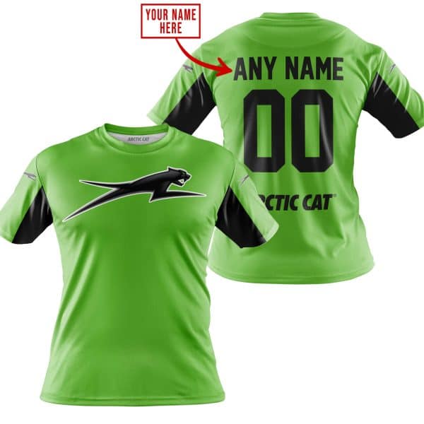 CUSTOM NAME RACING - LIMITED EDITION - ARCTIC CAT - GREEN V2 - Image 3