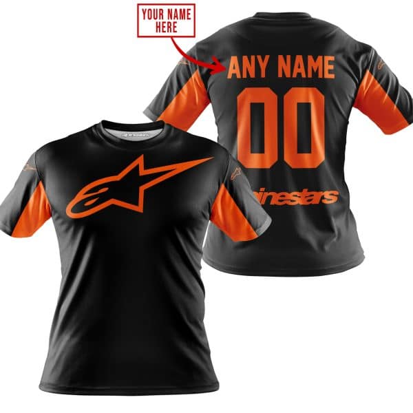 CUSTOM NAME RACING - LIMITED EDITION - ALPINESTARS - ORANGE - Image 3