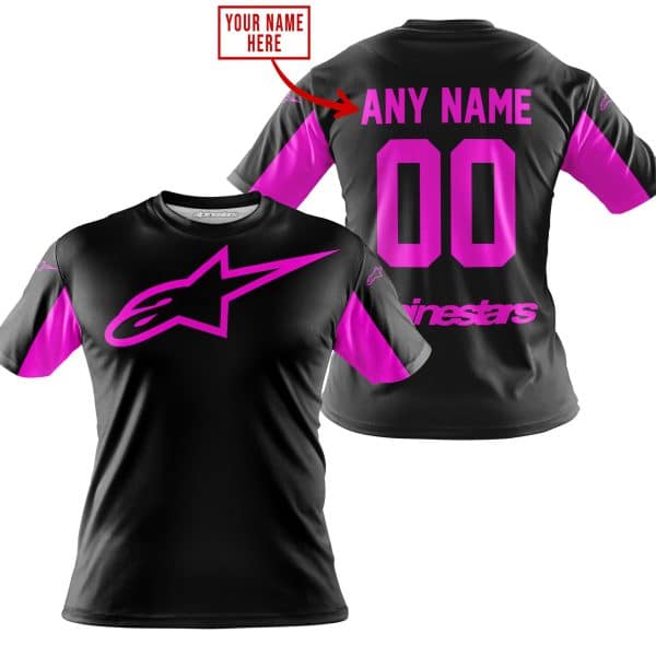 CUSTOM NAME RACING - LIMITED EDITION - ALPINESTARS - PINK - Image 3