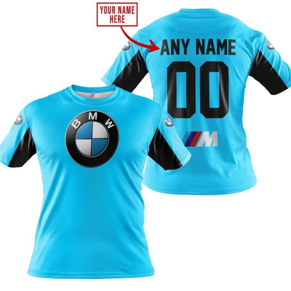 CUSTOM NAME RACING - LIMITED EDITION - BMW - SKY BLUE V2 - Image 3