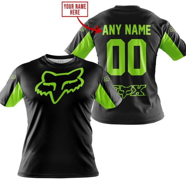 CUSTOM NAME RACING - LIMITED EDITION - FOX RACING - GREEN 1 - Image 3