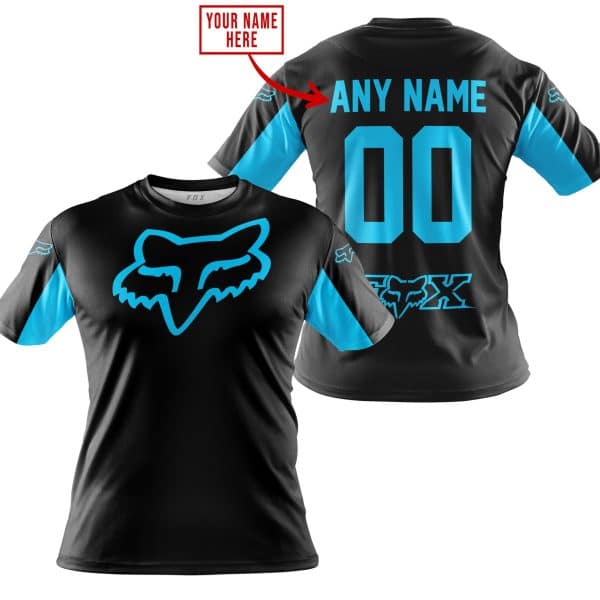 CUSTOM NAME RACING - LIMITED EDITION - FOX RACING - SKY BLUE - Image 3